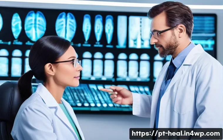 차세대 의료 기술의 투자 기회 - **Prompt: Personalized Genomic Healthcare Consultation**
"A bright, futuristic clinic setting wi...